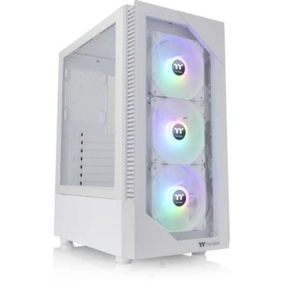 Boîtier PC THERMALTAKE View 200 TG ARGB Snow Blanc - Moyen tour