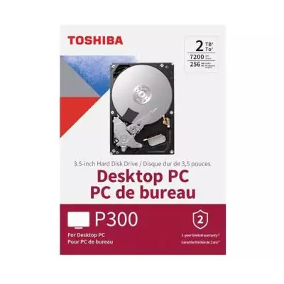 Disque Dur Toshiba P300 2TO - Performances Élevées 