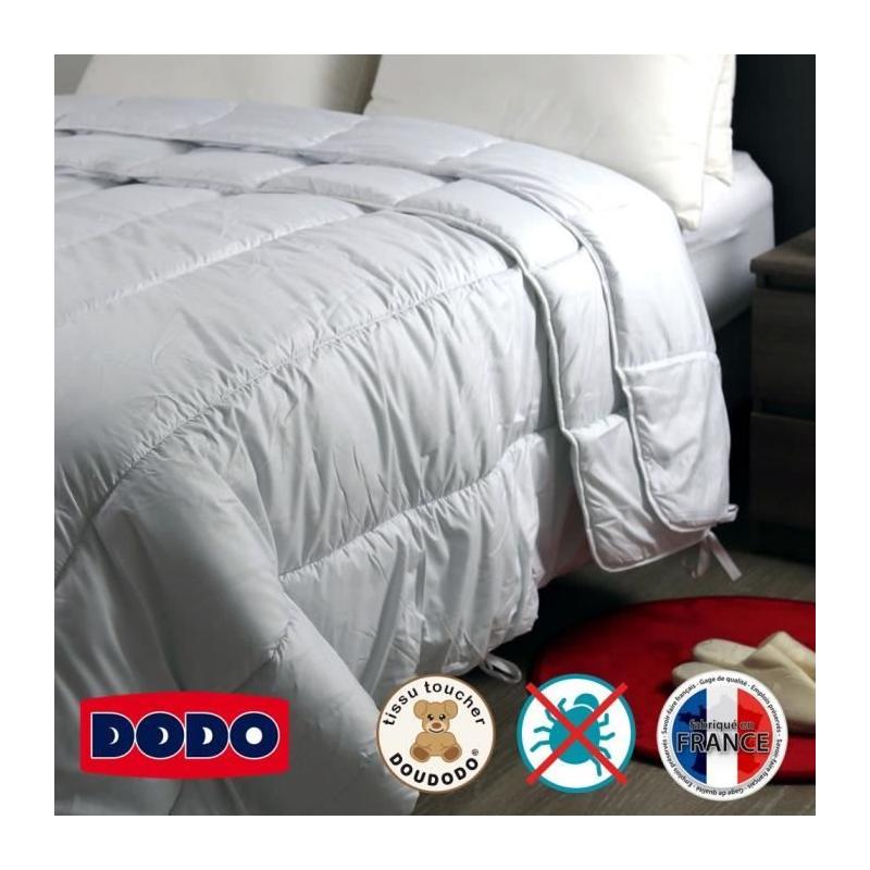 Couette 4 saisons anti-acariens DODO - 240 x 260 cm - Blanc