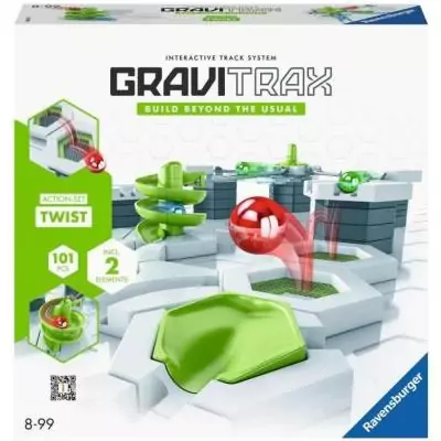 Gravitrax Starter Set Twist 101 pièces: jeu de construction créatif