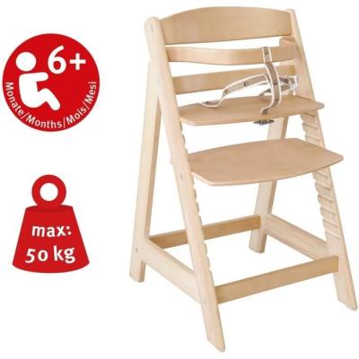 Chaise Haute Évolutive Sit Up III en Bois - ROBA - Naturel