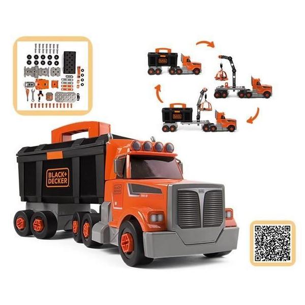 SMOBY - BLACK + DECKER - B+D CAMION BRICOLO