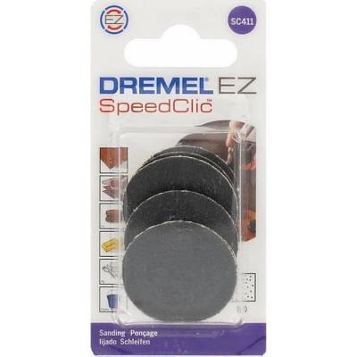 Disques de Ponçage DREMEL S411 EZ SpeedClic - Lot de 6 (Grain 60, Ø 30mm) - Accessoires de qualité supérieure