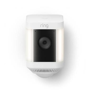 Caméra de Surveillance RING Spotlight Plus Batterie Blanc UE