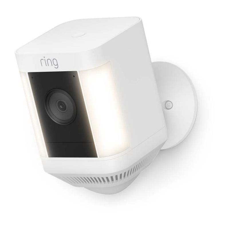 Caméra de Surveillance RING Spotlight Plus Batterie Blanc UE