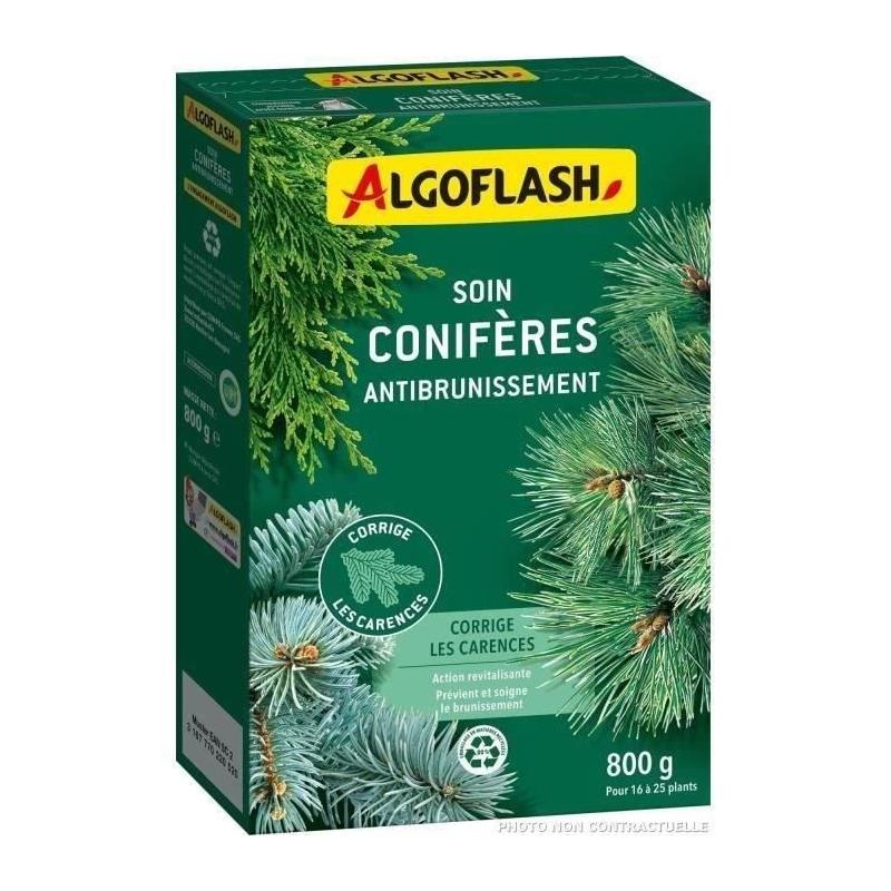Engrais anti-brunissement pour conifères - ALGOFLASH NATURASOL - 800g