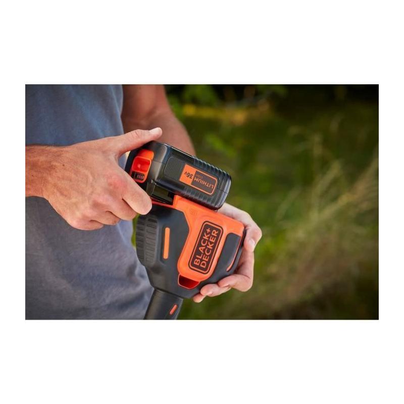 Découvrez le BLACK+DECKER Coupe-Bordures 33cm Sans Fil - Puissant et Pratique