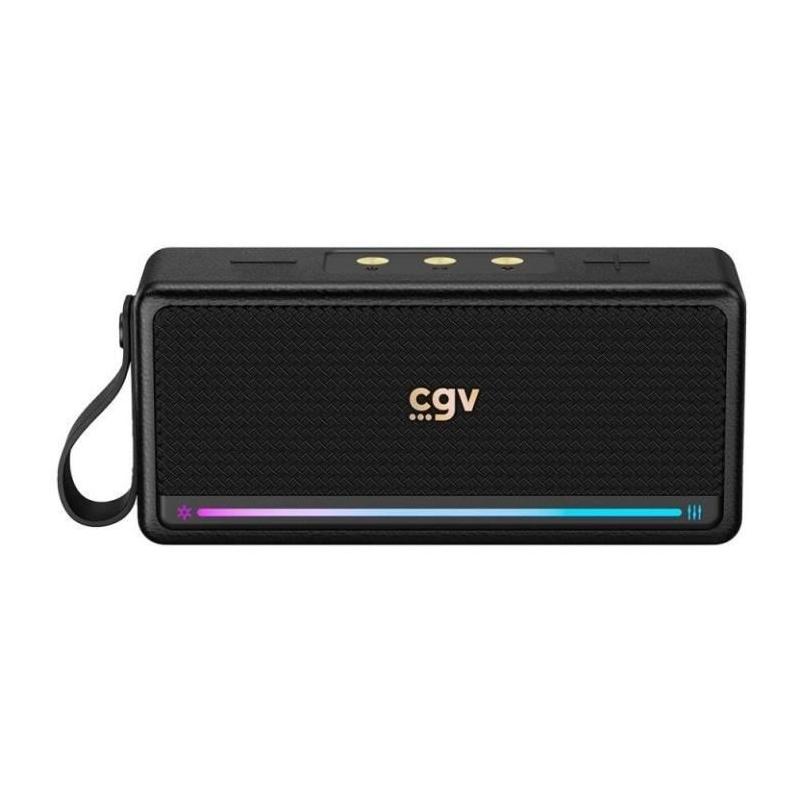 Enceinte Bluetooth CGV 50910 - SolidVibe Max - Subwoffer 20W (2x10W)