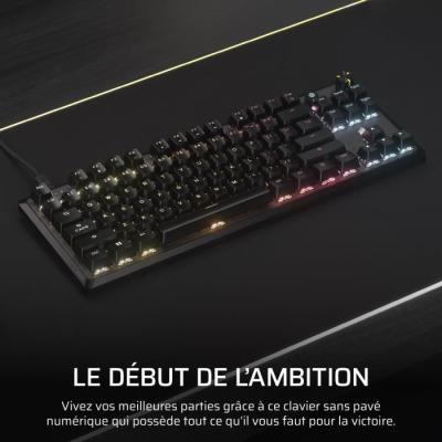 Clavier Gaming CORSAIR K70 Core TKL RGB - Switchs MLX Red v2