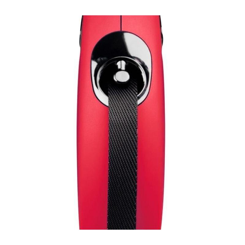 Laisse enrouleur pour chien moyen FLEXI New CLASSIC - Rouge