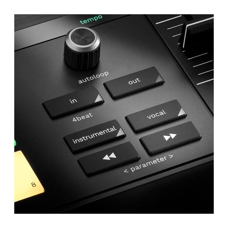 Contrôleur DJ motorisé HERCULES DJCONTROL INPULSE T7 - Platines noires