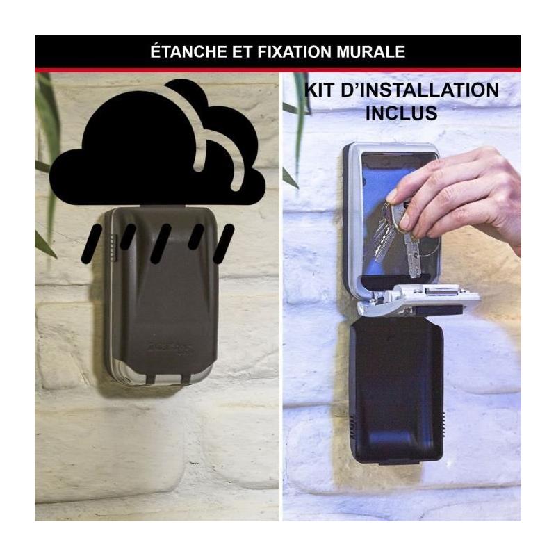 Boîte à clés Masterlock 5425EURD Format M - Sécurité Compacte