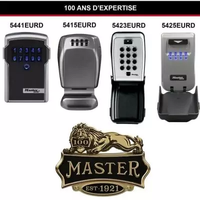 Armoire de sécurité Masterlock Boîte à clés 5423EURD - Format L