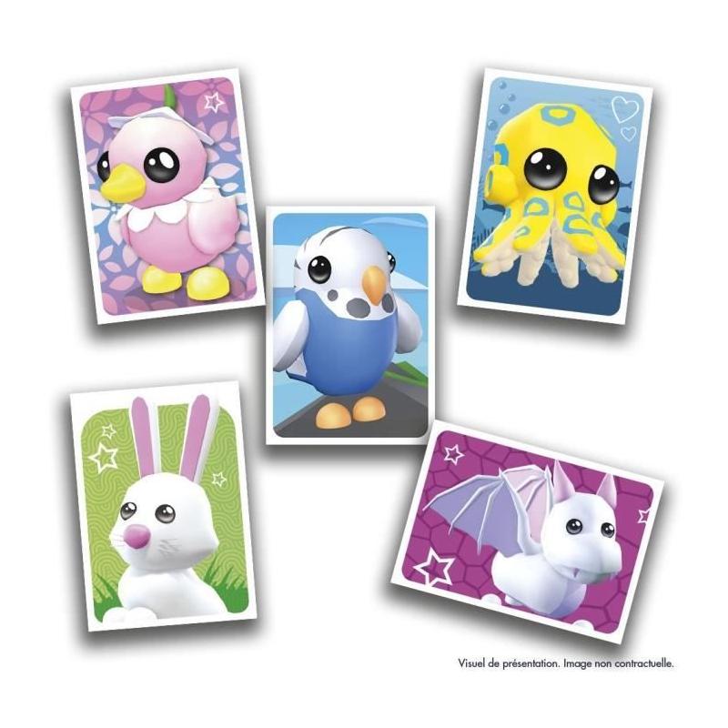 Pack de démarrage PANINI - Adopt Me! Roblox - Contient un album, 2 pochettes, 1 carte édition limitée et 10 stickers