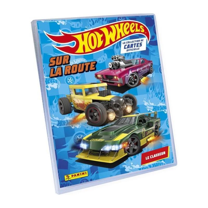 Pack de démarrage - PANINI - Hot Wheels TC - Classeur + 2 pochettes + 1 carte EL - 12 stickers