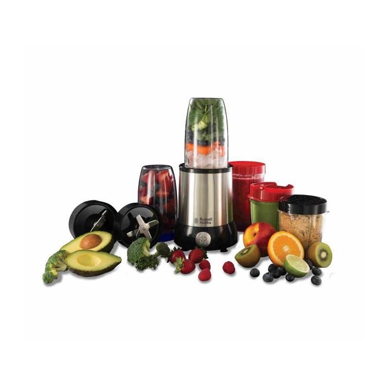 Mélangeur RUSSELL HOBBS Nutri Boost 23180-56 - 700 W - 15 accessoires