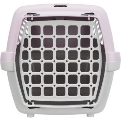 CAISSE DE TRANSPORT TRIXIE Capri 1 XS - Gris clair et mauve
