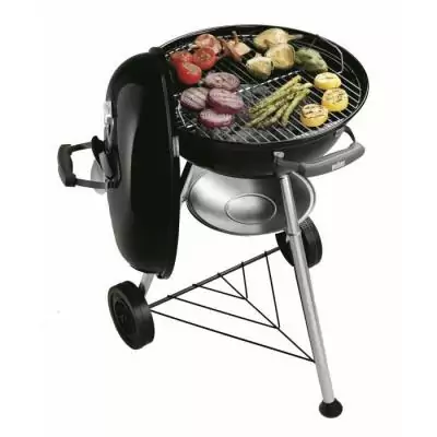 Barbecue Weber COMPACT KETTLE 47 CM NOIR - Prêt pour griller!