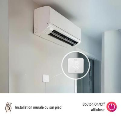 Thermostat Wi-Fi pour Pompes à Chaleur et Climatiseurs - Contrôle Intelligent