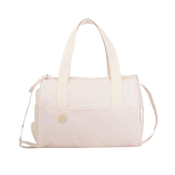 Badabulle Sac a langer Pocketstyle - Plan a langer, Housse isotherme, Pochette, Attaches-poussette inclus, Creme