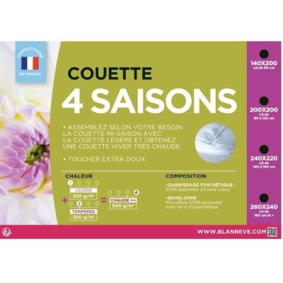 Couette 4 saisons BLANREVE - Made in France