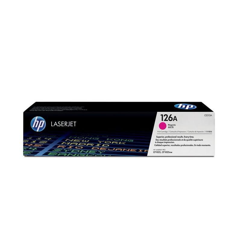HP 126A toner LaserJet magenta authentique