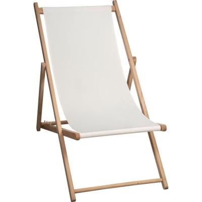 Chaise longue JARDIN PRIVE MONTE CARLO Ivoire - Confortable et élégante