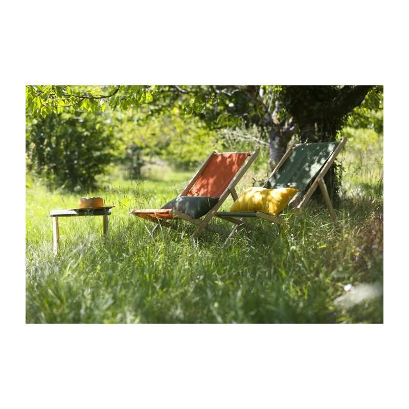 Chilienne Colors avocat traité déperlant - Confort et style pour vos moments de détente