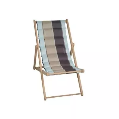 Chilienne matelassée JARDIN PRIVE - Made in France - Gris