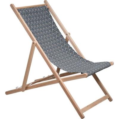 Chilienne jacquard losange pour un bain de soleil stylé