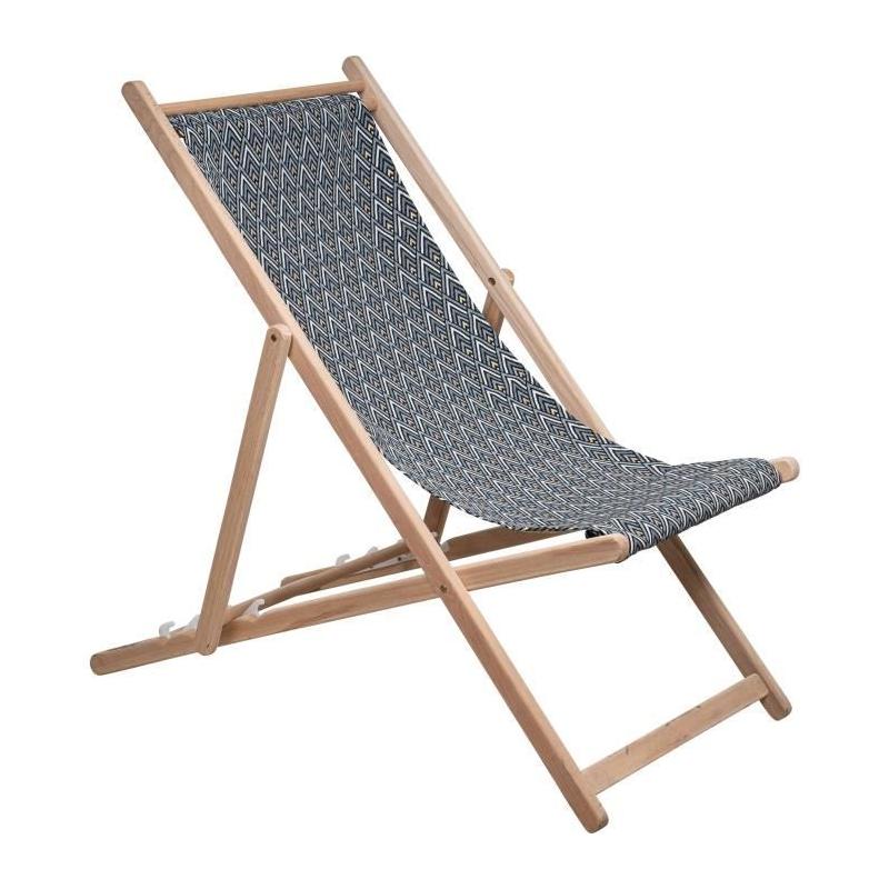 Chilienne jacquard losange pour un bain de soleil stylé