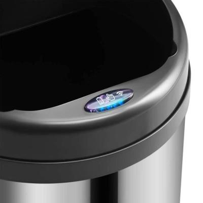 Poubelle de cuisine automatique - Inox - 50L - Élégance pratique