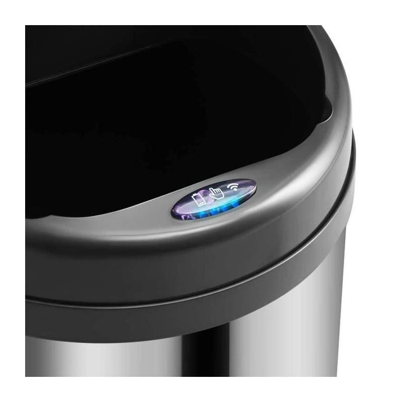 Poubelle de cuisine automatique - Inox - 50L - Élégance pratique