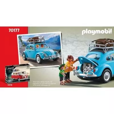 Voiture de collection VW Coccinelle PLAYMOBIL 70177 - Univers miniature