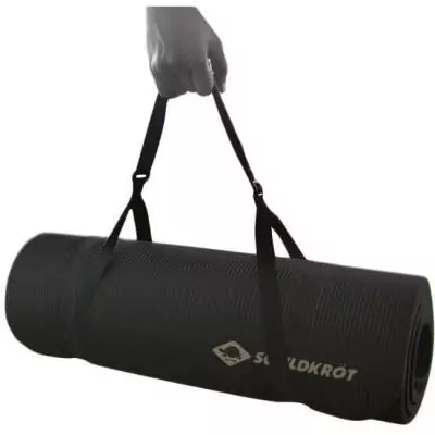 Tapis de fitness Schildkröt 15 mm noir