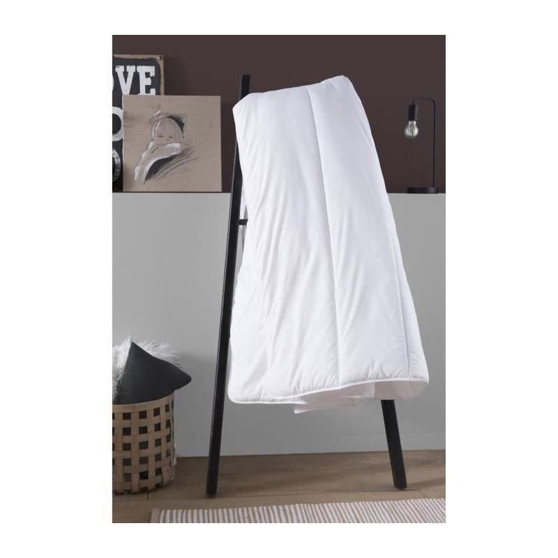 Couette tempérée Belle Nuit 220x240cm - 350gr/m² - Blanc DODO