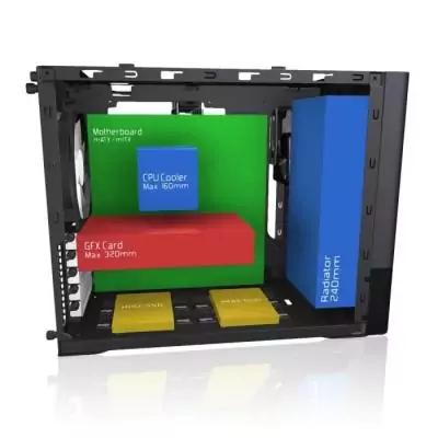 Boîtier PC Node 804 : Compact et élégant en format Micro ATX