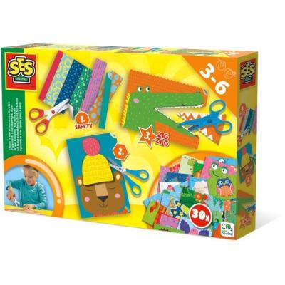 Apprends à découper en toute sécurité avec ces ciseaux pour enfant - Multicolore