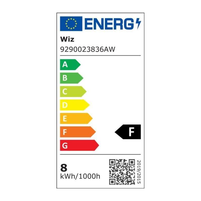 Ampoule connectée WiZ E27 60W: Couleur Intelligente | 8x14x8 cm