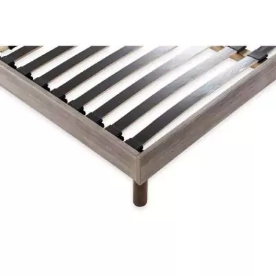 Sommier en kit 140x190 DEKO DREAM - Chêne et gris