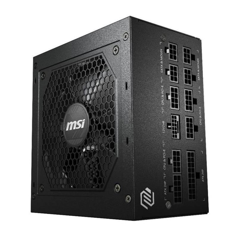 Alimentation PC MSI MAG A850GL - 850W 80+ Gold Modulaire