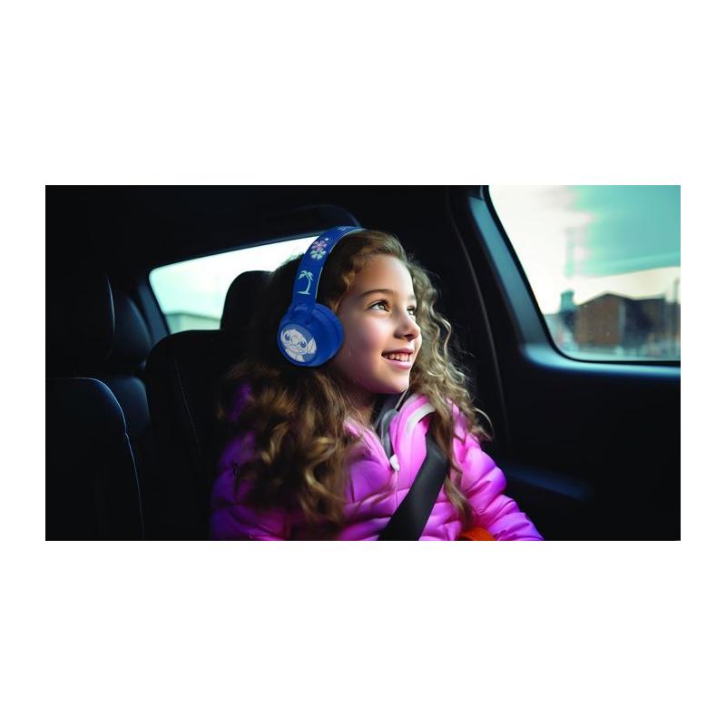 Casque lumineux pliable Stitch Bluetooth 3D vol. limité