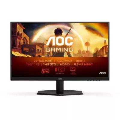 Ecran PC Gamer AOC 27'' FHD IPS 180Hz - 0,5MS MPRT - HDMI/DP