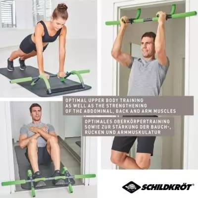 Barre porte de traction multifonctionnelle SCHILDKRÖT - Dimensions compactes