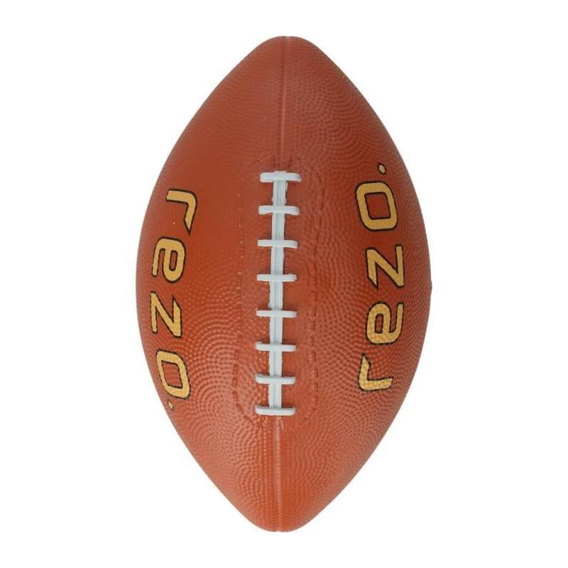 Ballon de football américain REZO - Taille 3 - Marron - Pour loisirs