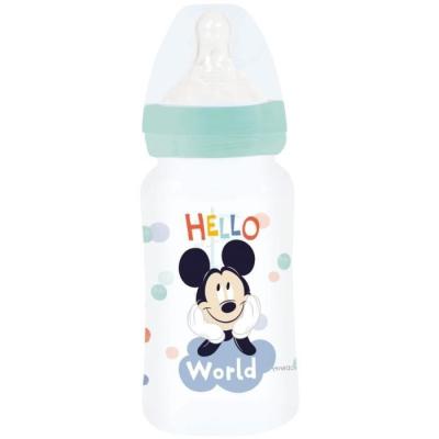 Biberon Disney Baby Mickey 240ml - Sans BPA - Tétine silicone