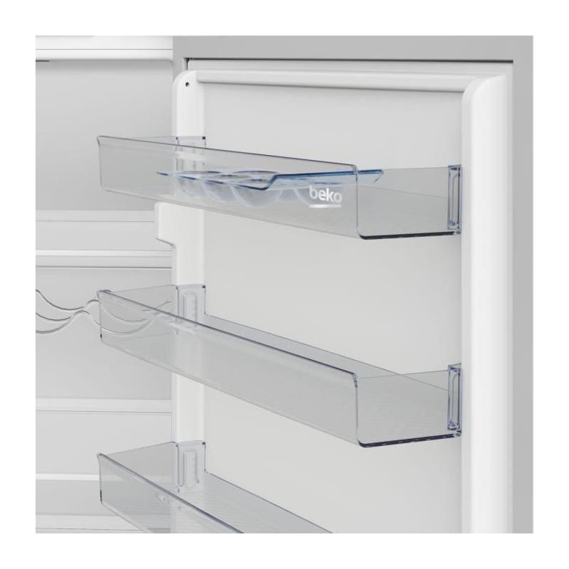 Réfrigérateur intégrable combiné BEKO BCSA285E4ZSN - 271L - Blanc
