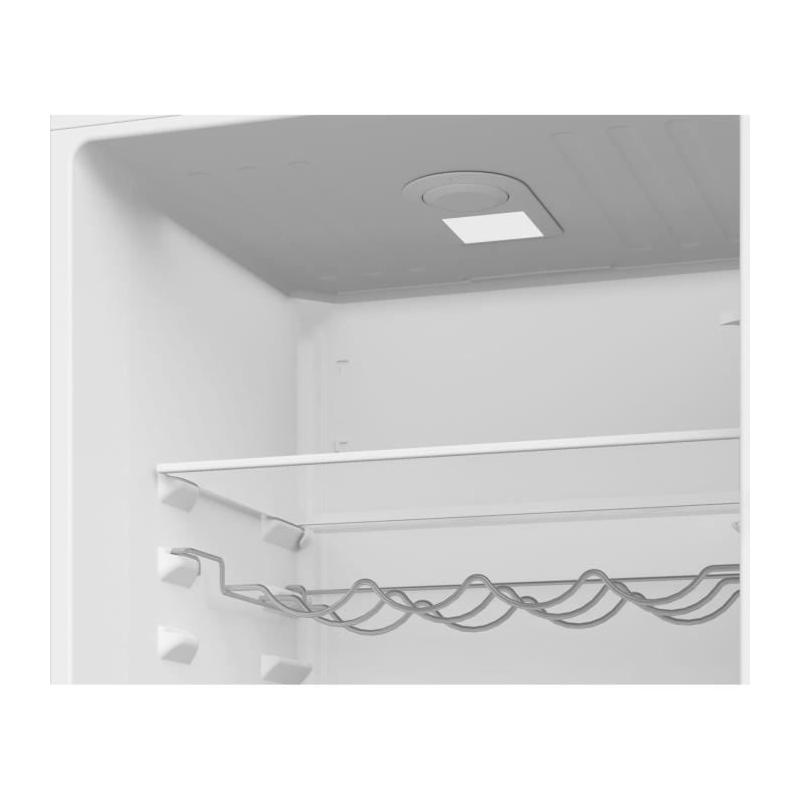 Réfrigérateur intégrable combiné BEKO BCSA285E4ZSN - 271L - Blanc