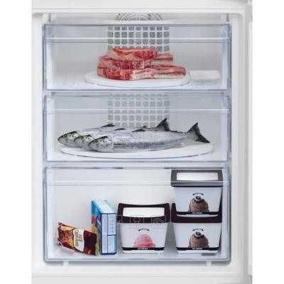 Réfrigérateur combiné BEKO BCHA275K4SN - 2 portes - 262 L - Blanc