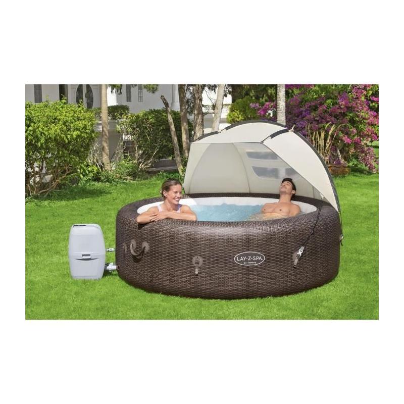 Protégez votre spa gonflable avec l'auvent Lay-Z-Spa BESTWAY